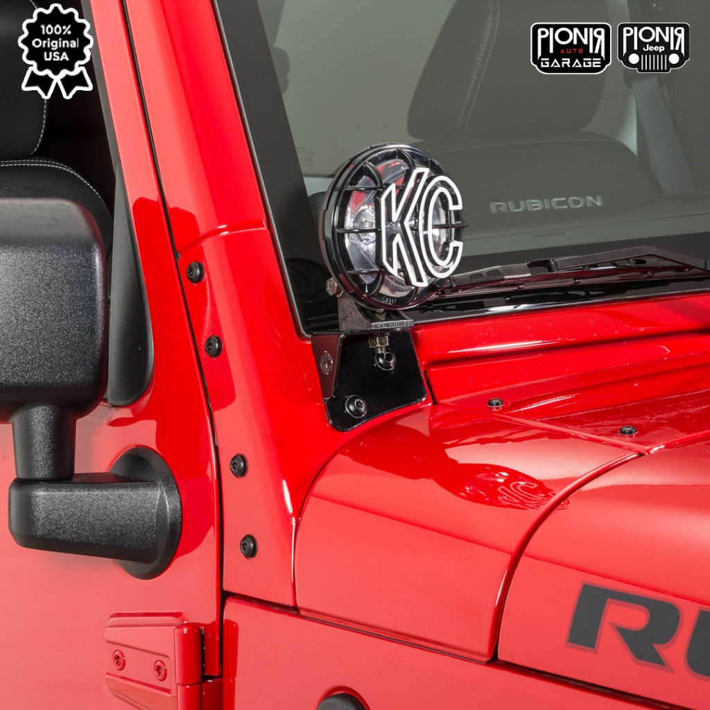 Bracket Pillar Jeep Wrangler JK KC HiLiTES Original USA | Bracket Lampu Pillar Jeep JK | Dudukan Lam