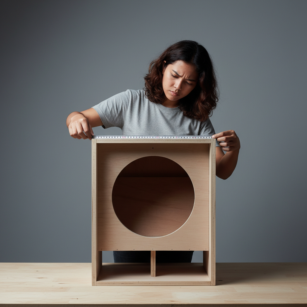 Box Speaker 8/10/12/15 Inch Model Planar - Double Layer Baffle - 12mm- 15mm