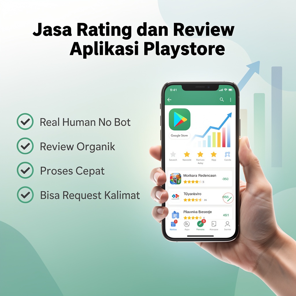 Jasa Download & Rating/Review Aplikasi Playstore