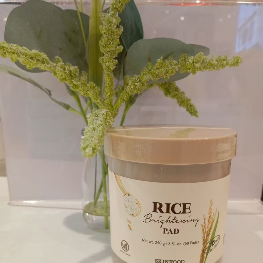 SKINFOOD RICE BRIGHTENING TONER PAD