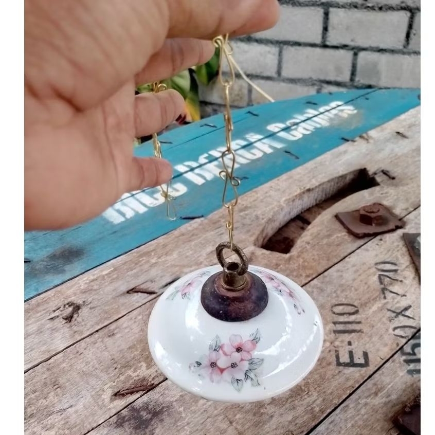 langesan lampu kerek jadul antik