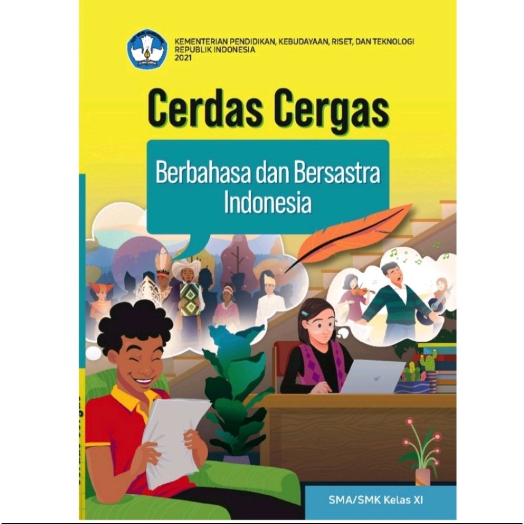 PAKET BUKU siswa SMA/SMK/MA KELAS 11 isi 6 Mapel edisi Lama KURIKULUM MERDEKA (cergas, b.inggris, MT