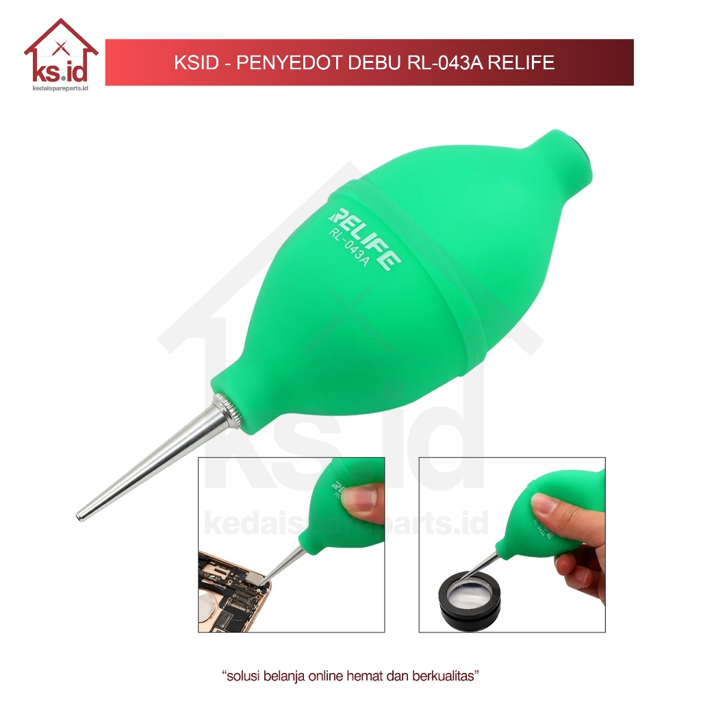 KSID - Penyedot Debu RL-043A for Relife / Dust Removal Ball RELIFE RL-043A 2 in 1 Pembersih Pompa De