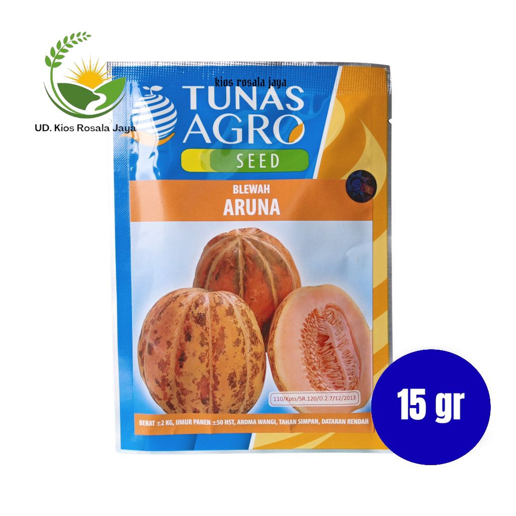Benih Blewah ARUNA kemasan 15 gram TUNAS AGRO