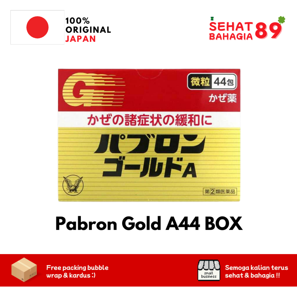 Pabron Gold 44 Pereda Pilek Batuk