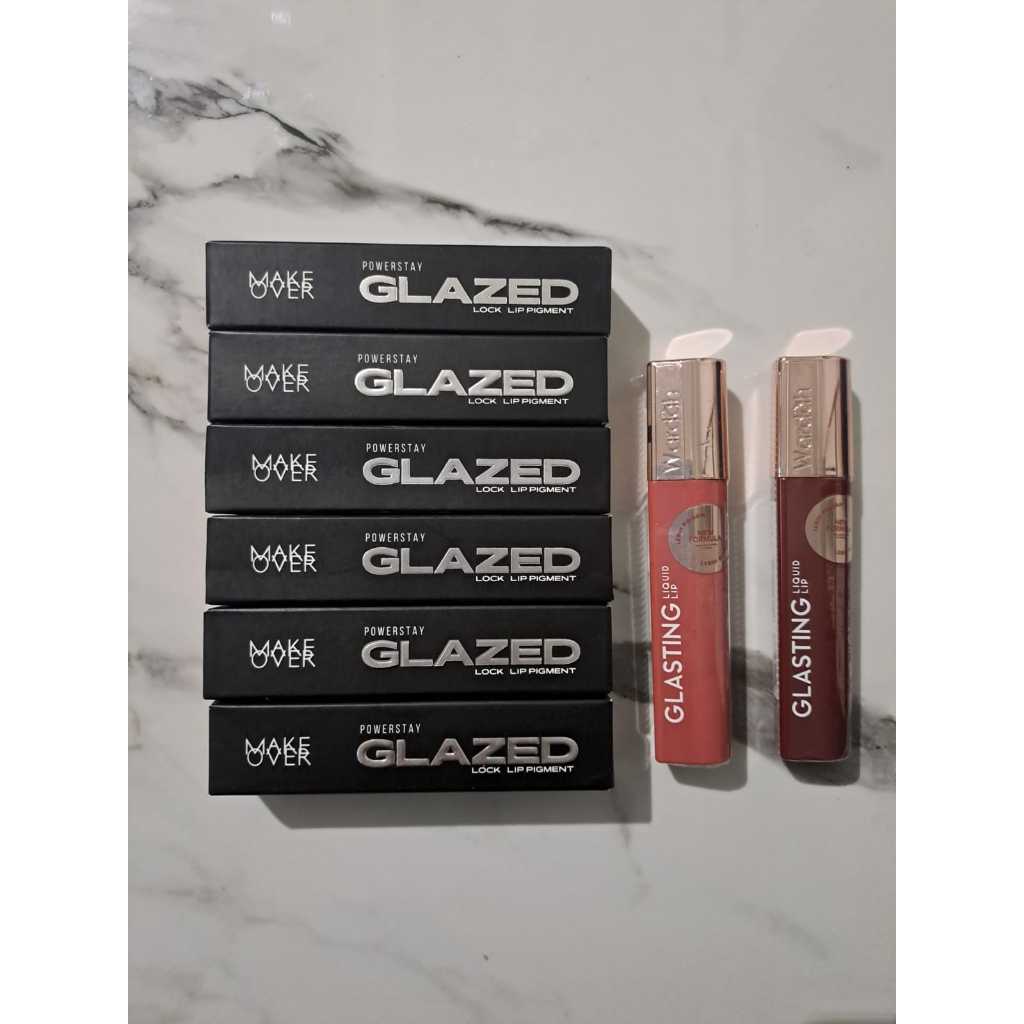 New Wardah Glasting 08 (Formula Baru) Plush Pome