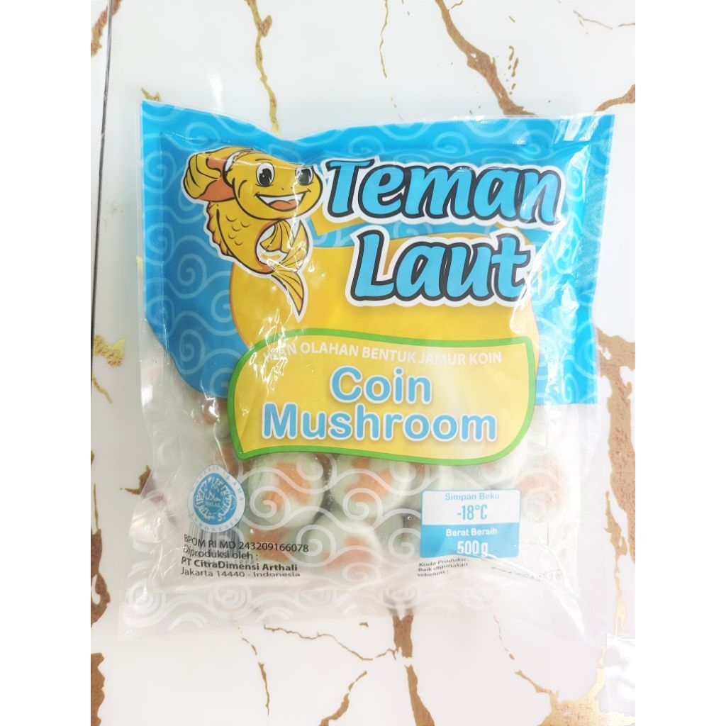 TEMAN LAUT Coin Mushroom 500gr