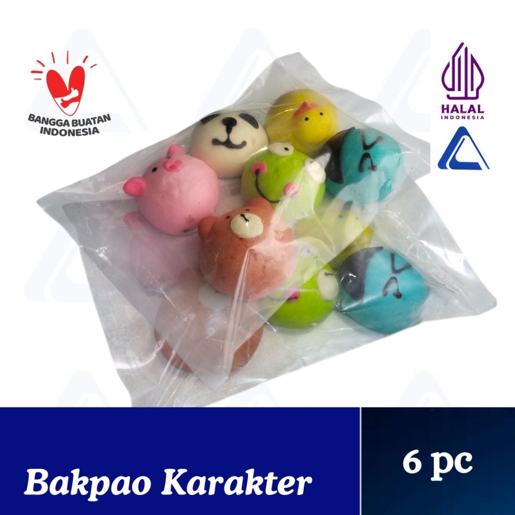 Bakpao Karakter Homemade Lucu