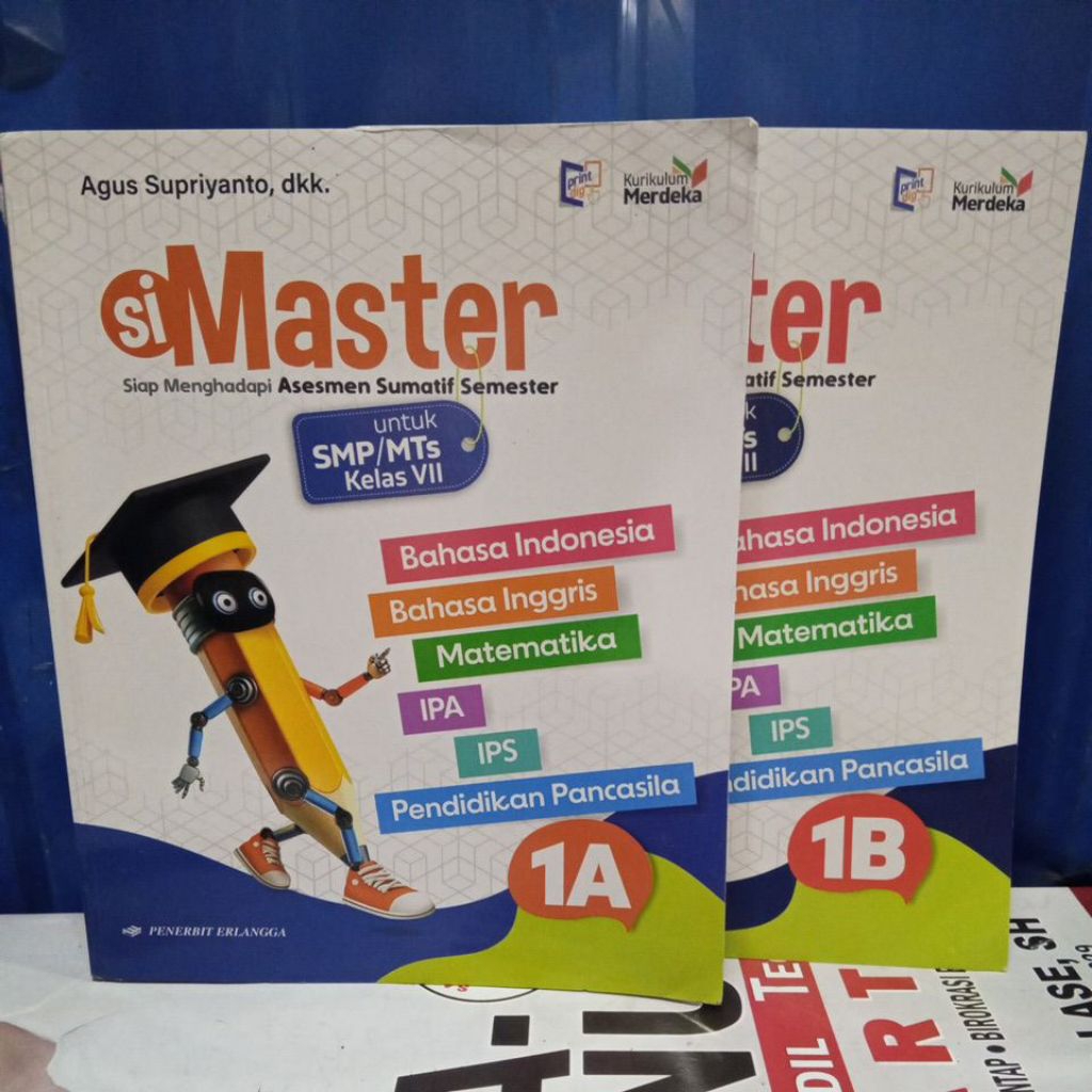 SiMaster Untuk SMP Kelas 1A dan 1B Kurikulum Merdeka Revisi
