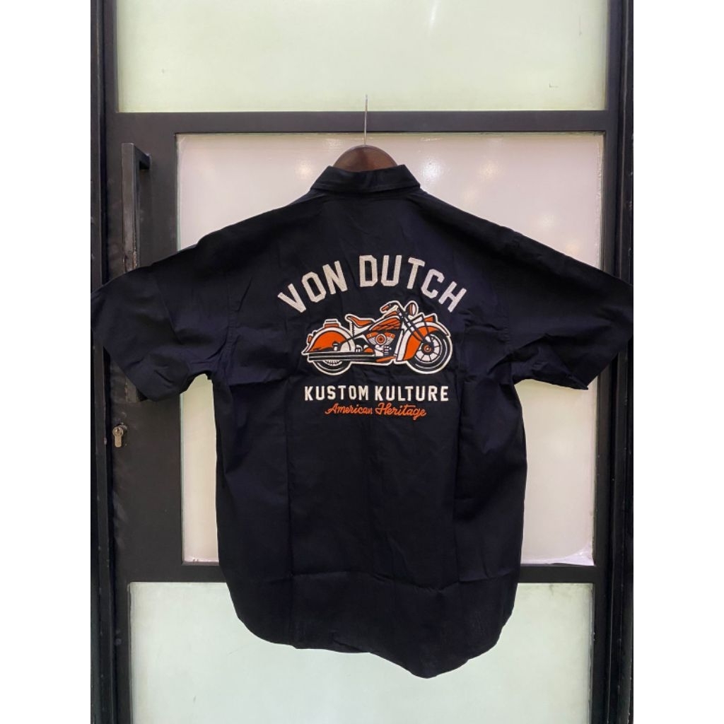 VON DUTCH 1655 WORKSHIRT BLACK