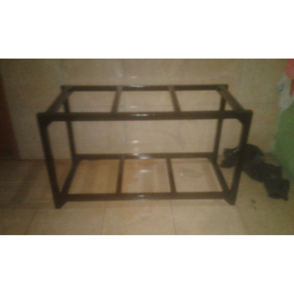 Rak aquarium 100x50x90cm 2susun