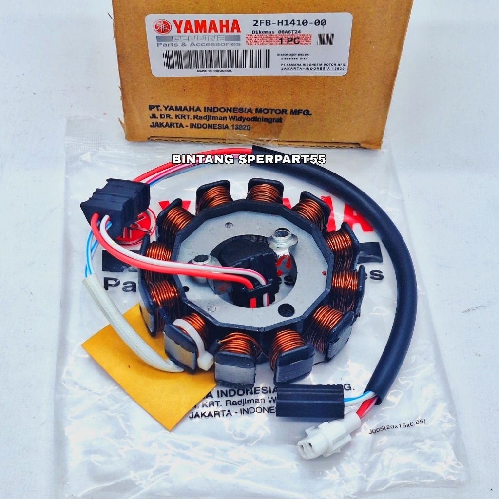 Spull Stator Assy Comp 2FB Yamaha R15 V2 Old Lama Tahun 2014-2017 Kode 2FB