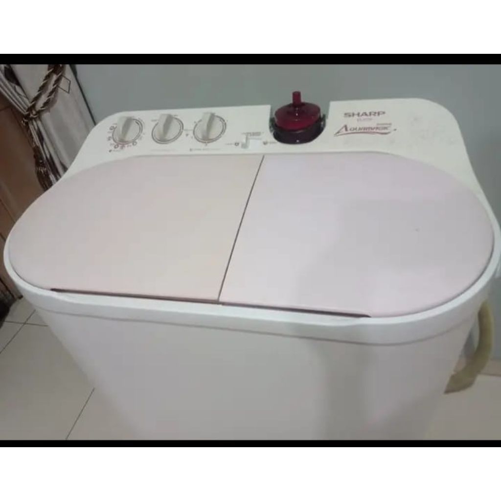 MESIN CUCI SHARP 2 TABUNG 7 KG SECOND