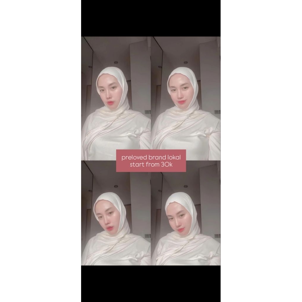 Preloved Brand Wear Sarey, Vierlin, Arascarf, La douce