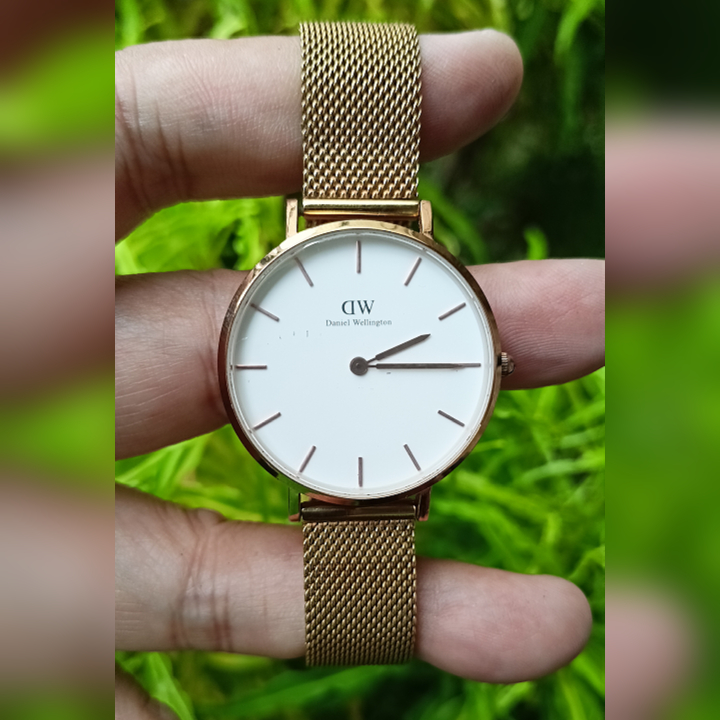 DANIEL WELLINGTON Classic B32R1 White Gold Original Second | Jam Tangan Wanita Preloved