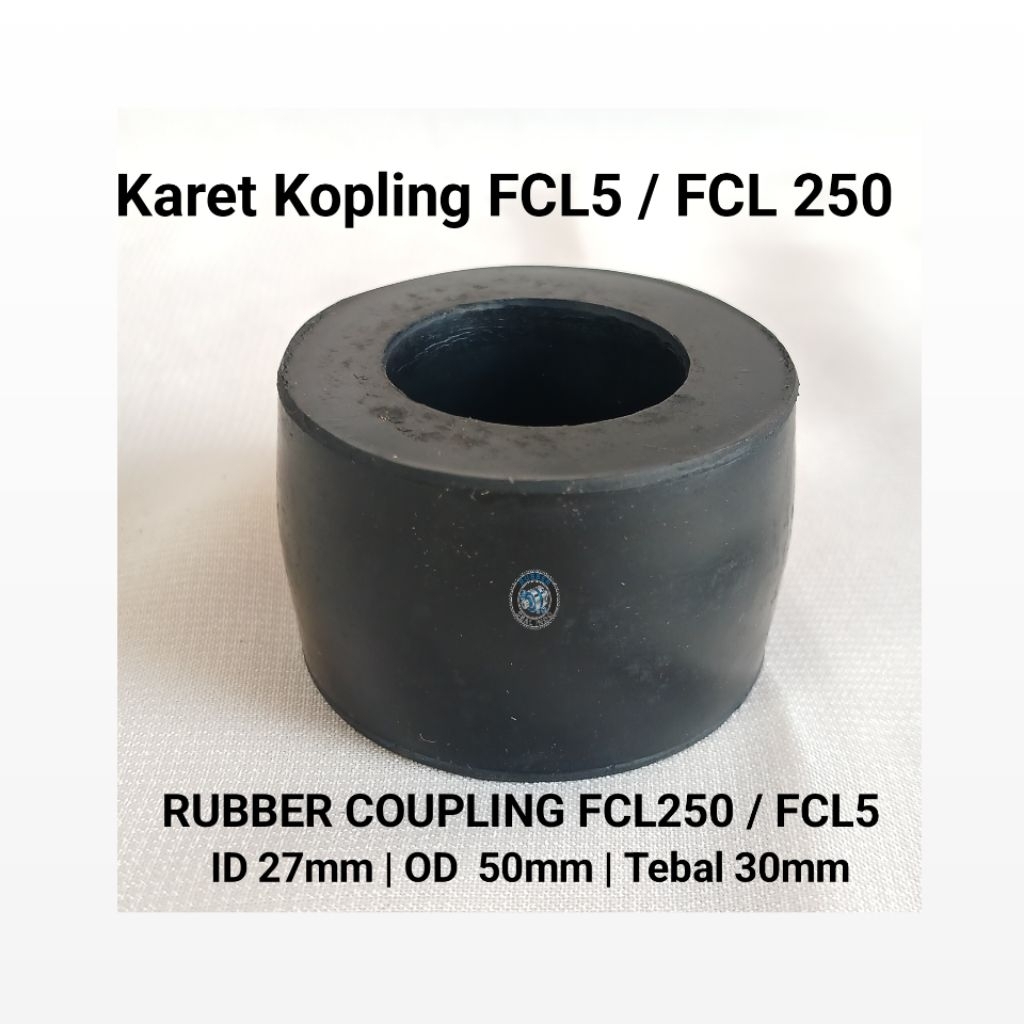 Karet FCL5 / FCL250 #5 NBK | Rubber Coupling FCL250 / FCL5 | Karet Kopling FCL5/FCL5 | Karet Fleksib