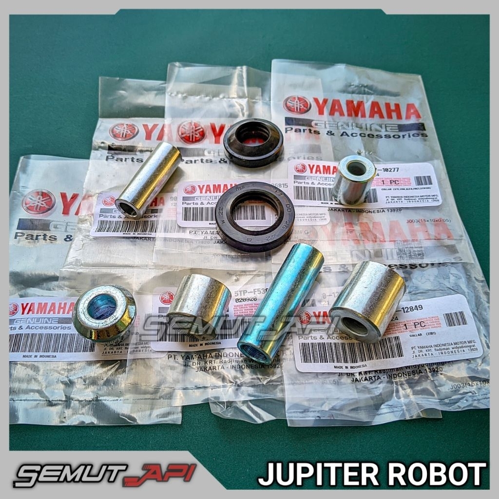SEAL DAN BOSH RODA SET YAMAHA JUPITER Z1 115cc JUPITER Z ROBOT DEPAN BELAKANG SEAL RODA SET YAMAHA J