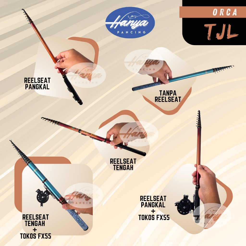 JORAN TEGEK KOLONG ORCA TJL 180 210 240 270 300 360 450 540 FIBER LENTUR KUAT RUAS PENDEK