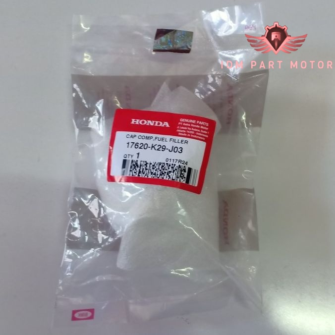 17620K29J03 Tutup Tangki Bensin Motor honda Beat Scoopy Vario Stylo Original AHM