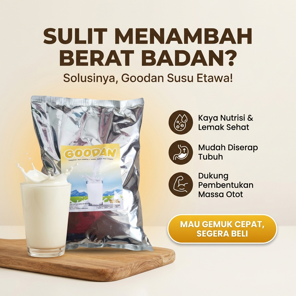 Uswah - Susu Penggemuk Badan 1KG