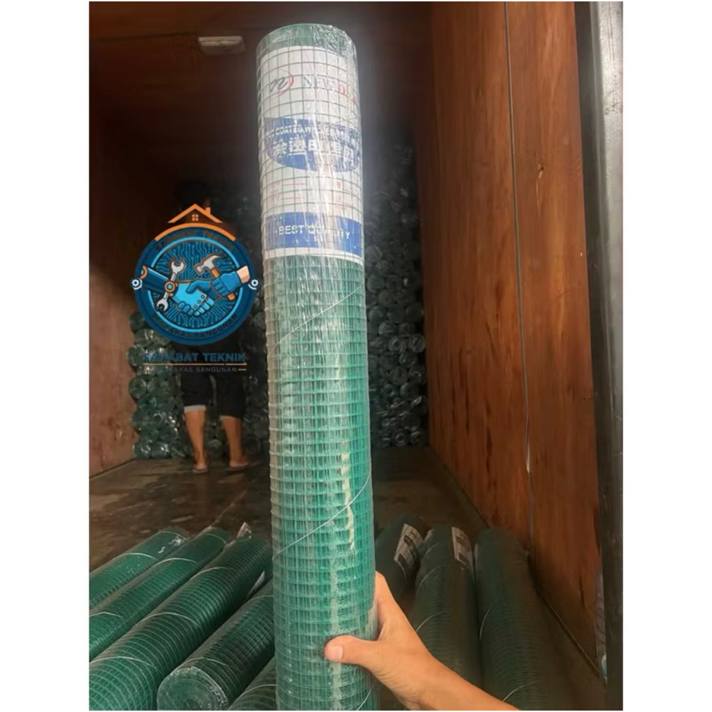 Kawat Loket RAM PVC Ukuran 1/2 Inch Termurah KAWAT Ayakan KAWAT Kandang