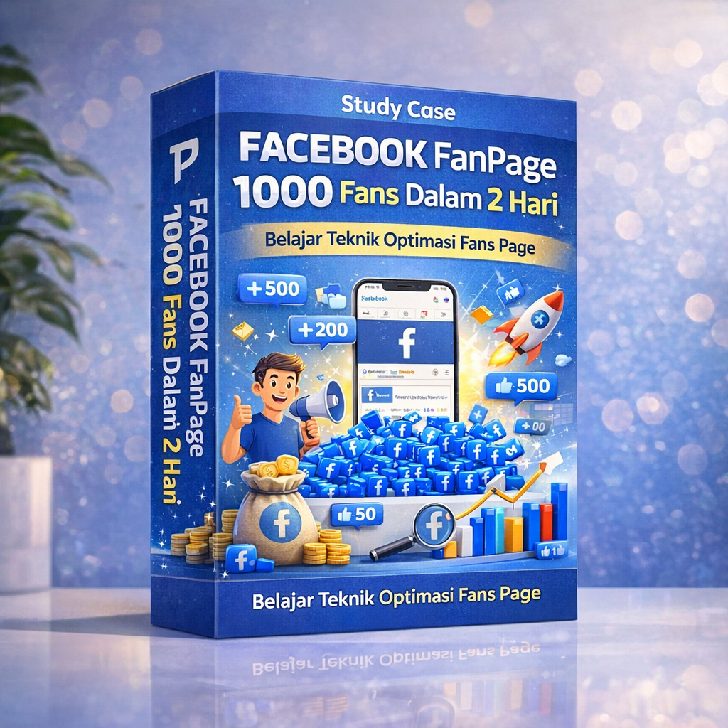 FACEBOOK FanPage 1000 Fans Dalam 2 Hari - Belajar Teknik Optimasi Fans Page