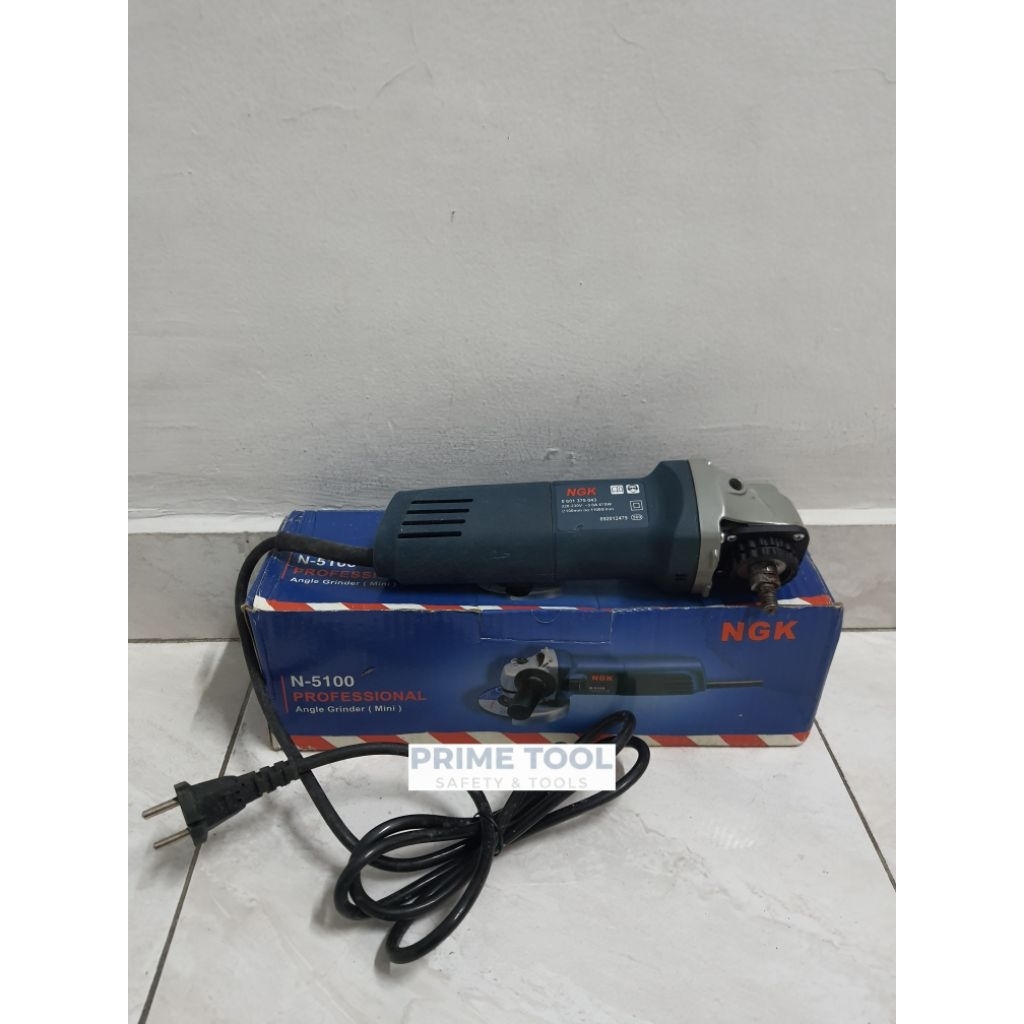 NGK N5100 Mesin Gerinda Tangan 4 inch Mini Angle Disc Grinder Portable 4"