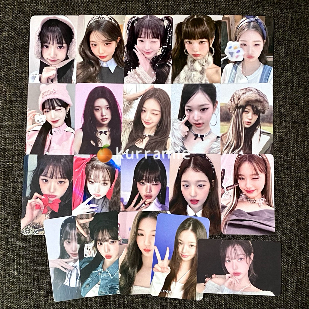 (clearance sell) all about ive wonyoung official photocard take all dapat semua [pc poca wony daejeo
