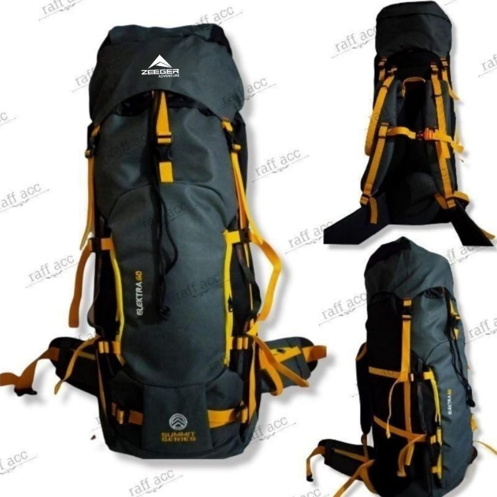 Tas Gunung Elextra 60 Liter Frame Fiber # Tas Hiking # Tas Carrier # Tas Backpack Outdoor