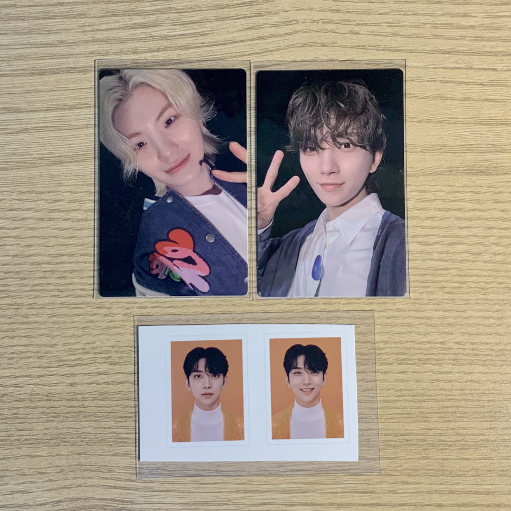 MEMBERSHIP KIT JOSHUA, WOOZI, DAN ID PHOTO SG22