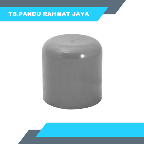 Dop 4 Inch Power Tutup Pipa Paralon PVC 4" D