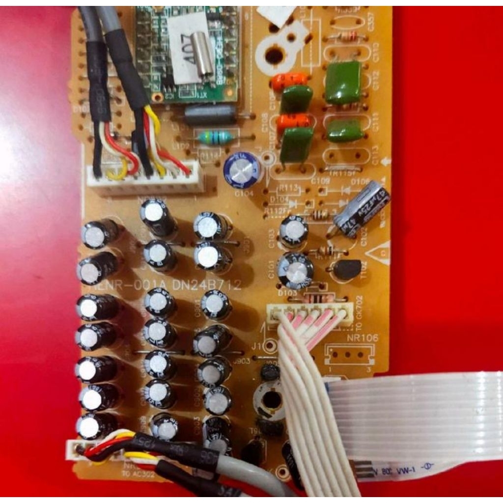 MODUL PCB MAINBOARD LINE IN / ANTENA RADIO HOMETEATHER POLYTRON PHT 925L/922L/170HD CABUTAN KODE DN2
