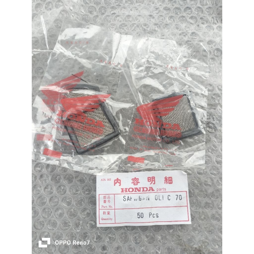 saringan oli mesin Honda c50 C70 c700