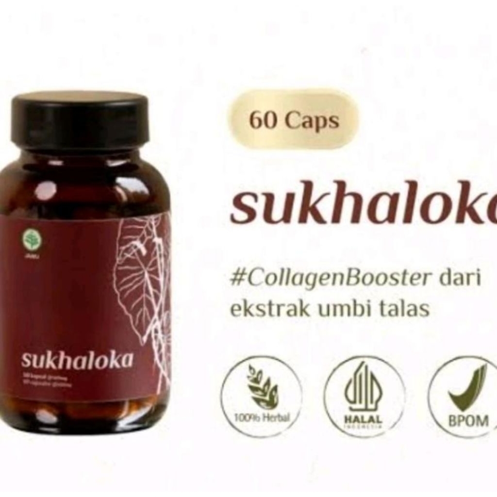 Sukhaloka By Collagen Asli Original isi 60 Capsul
