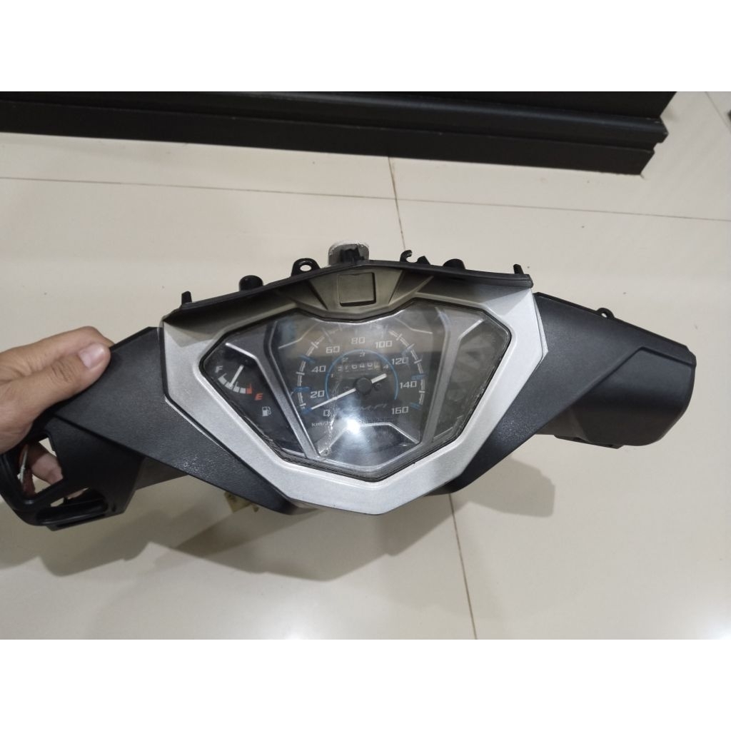 spedometer + batok belakang honda supra x 125 fi original COPOTAN