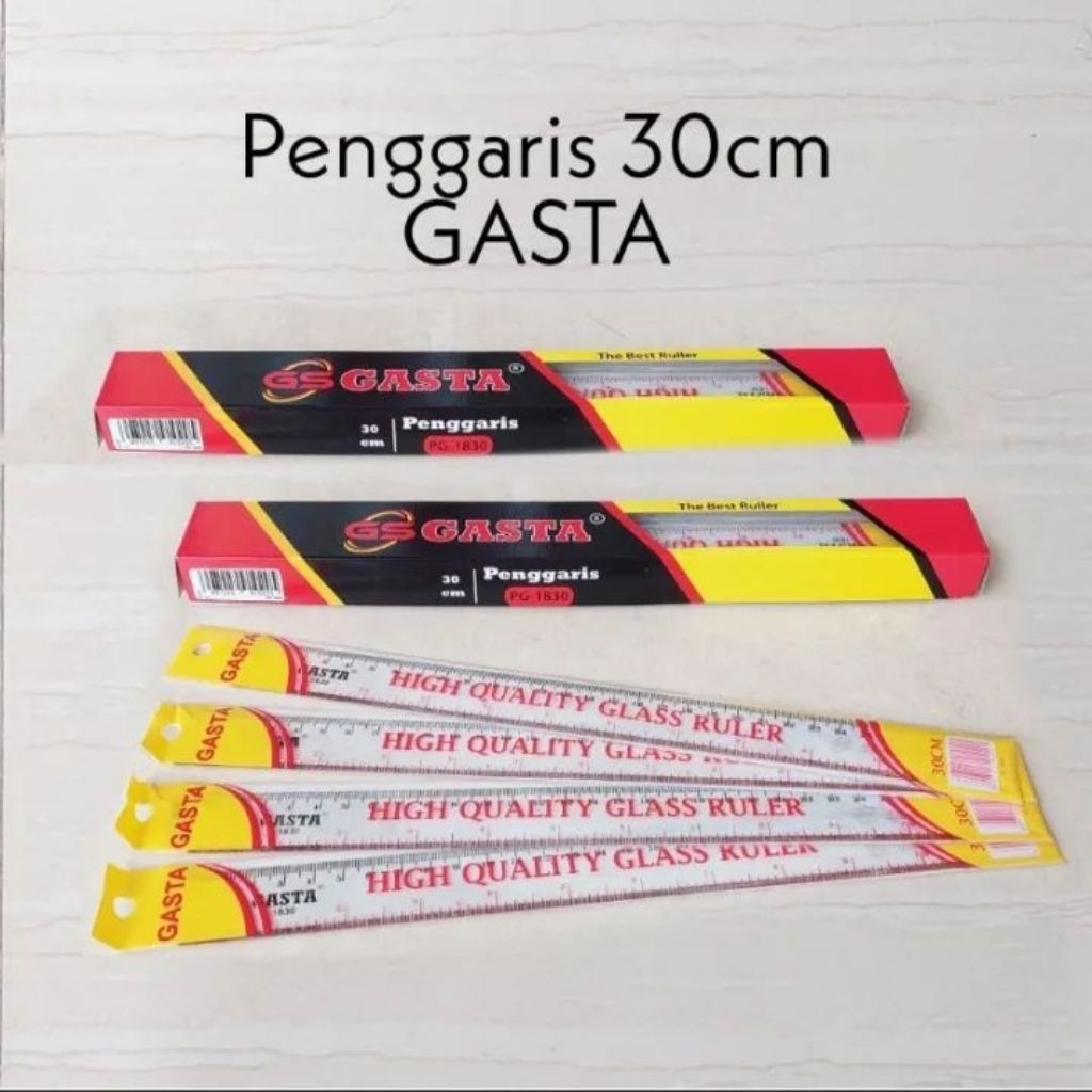PENGGARIS 30 CM/GARISAN/MISTAR