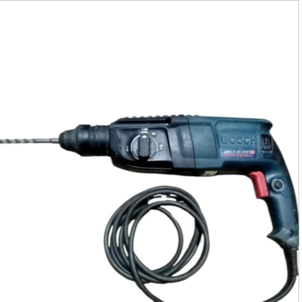 bosch gbh 2-26 dfr 3 pungsi bor beton sds rotary hammer bekas