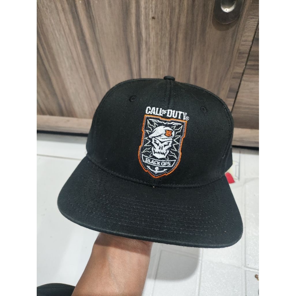 Call of duty topi game call of duty black ops snapback