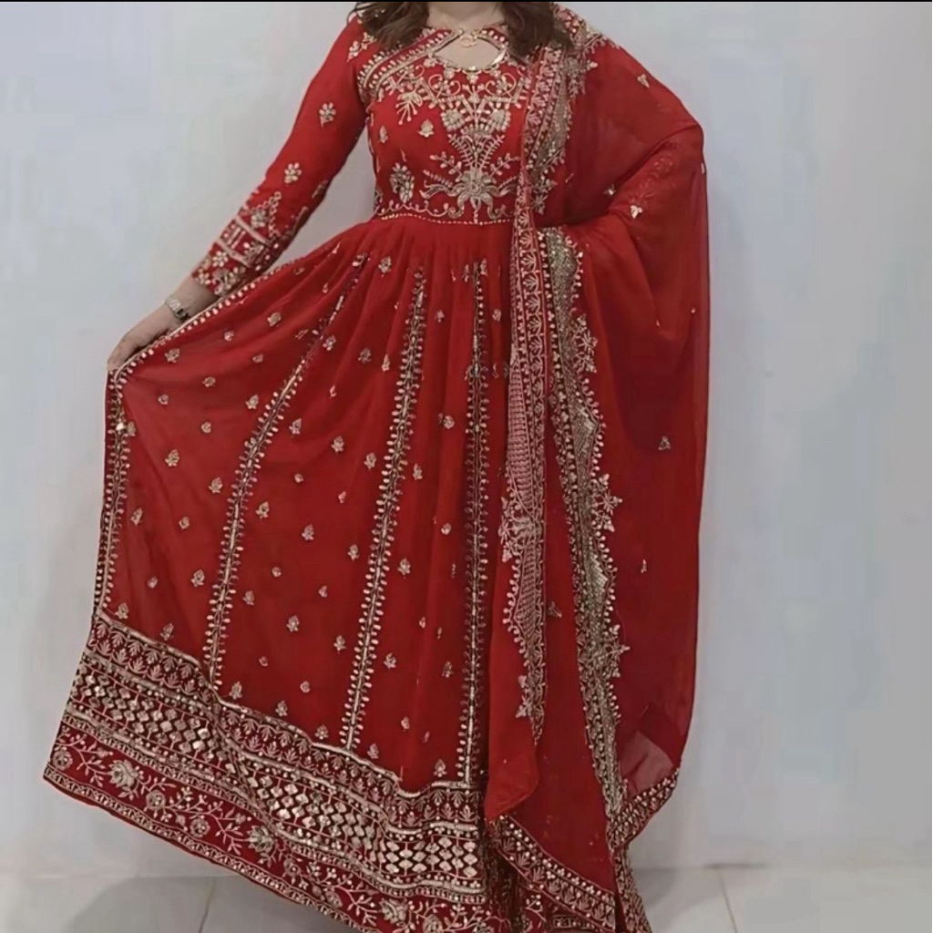 Dress wanita sifon viral india