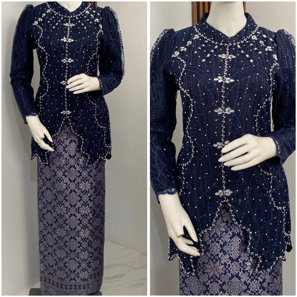 set kebaya sabrina by rizani store/kebaya modern/kebaya lamaran/kebaya wisuda