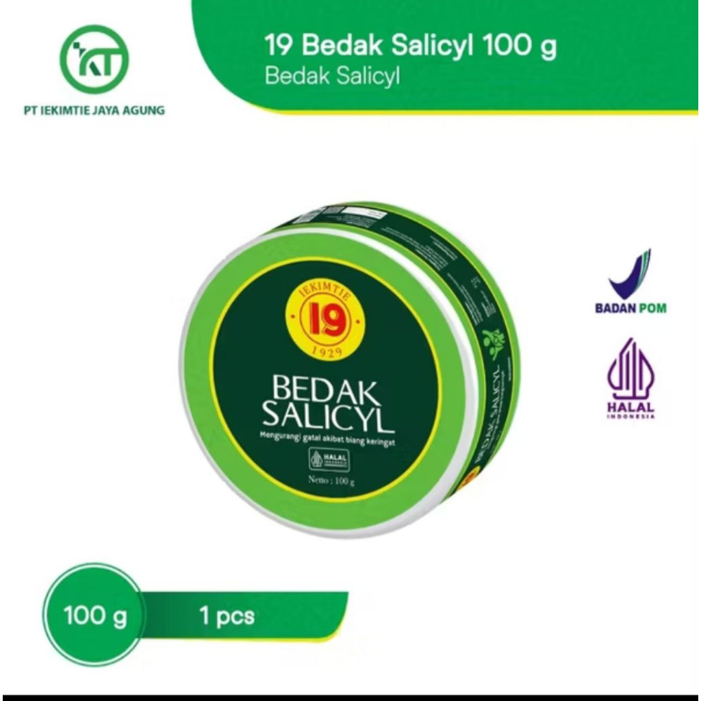 Bedak 19 Salicyl Pot 100