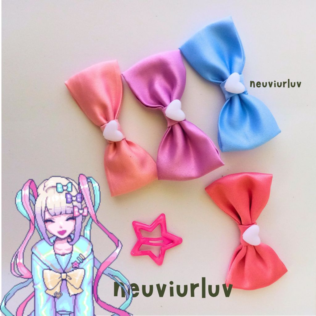 (acc cosplay) KAngel Needy Streamer Overload Hair Pin | Jepit rambut AmeChan KAngel