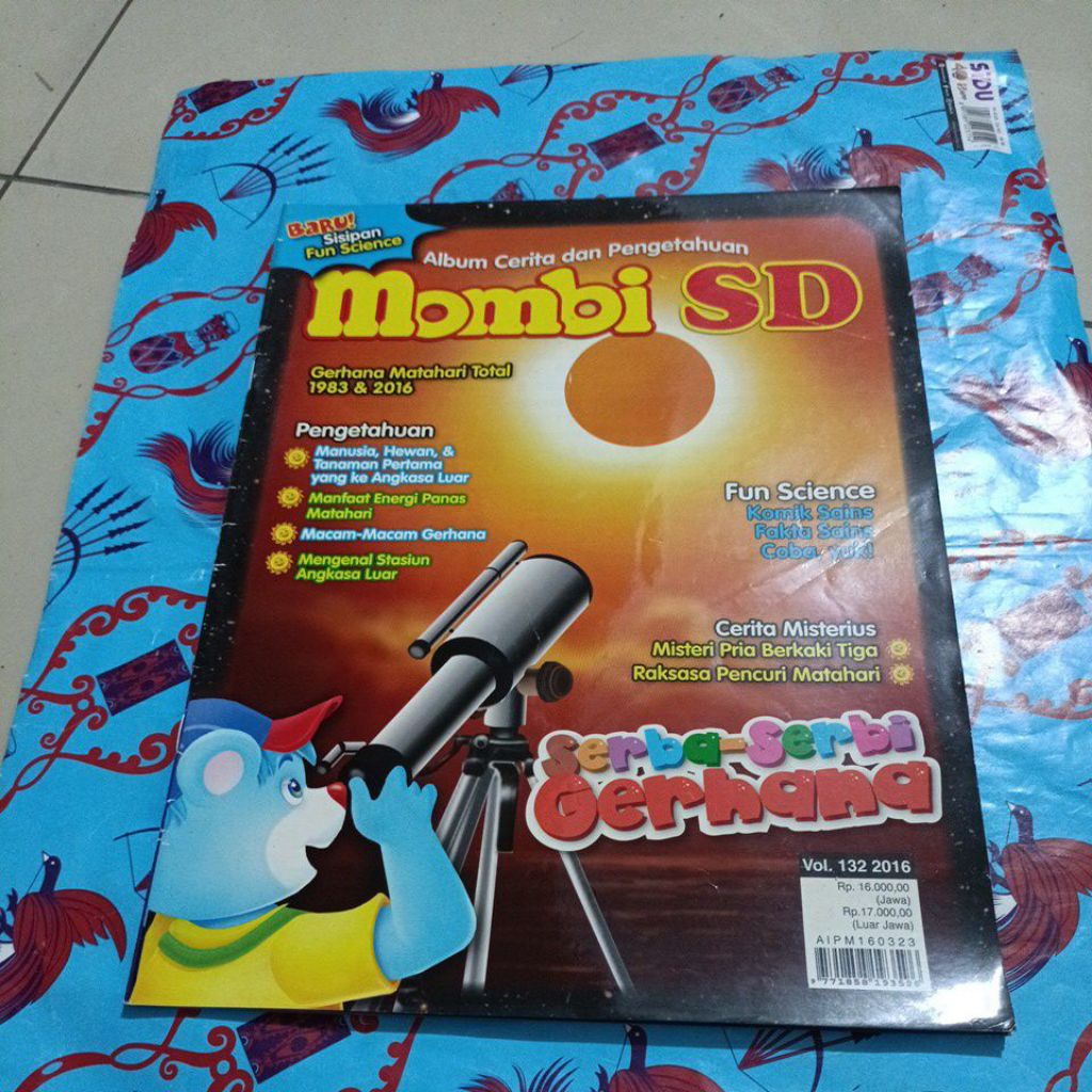 Majalah Mombi SD 2016 - Serba serbi Gerhana