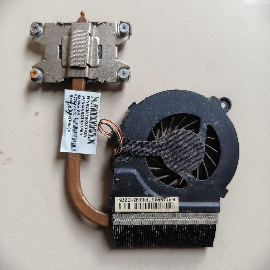 Promo  Fan Kipas Pendingin Hanstik Laptop Notebook HP Pavilion G4 cabutan normal tested oke siap rak