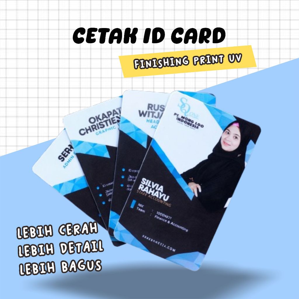 CETAK ID CARD (PRINT UV)