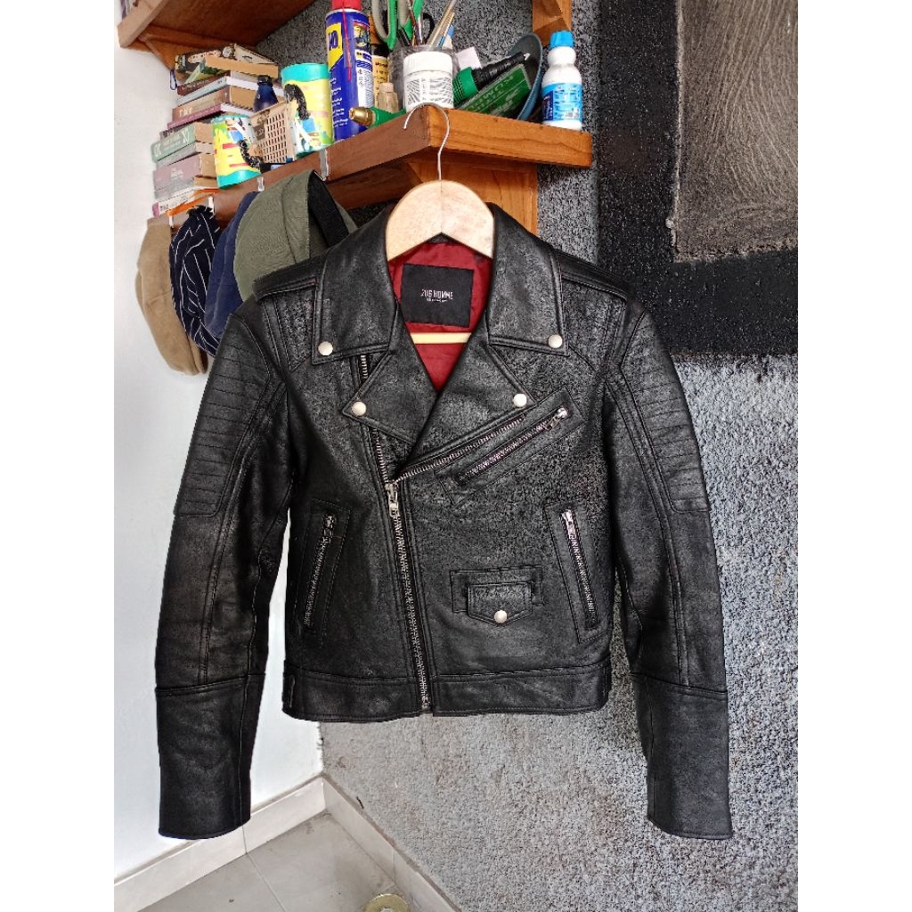 Jaket Kulit Ramones 206 Homme