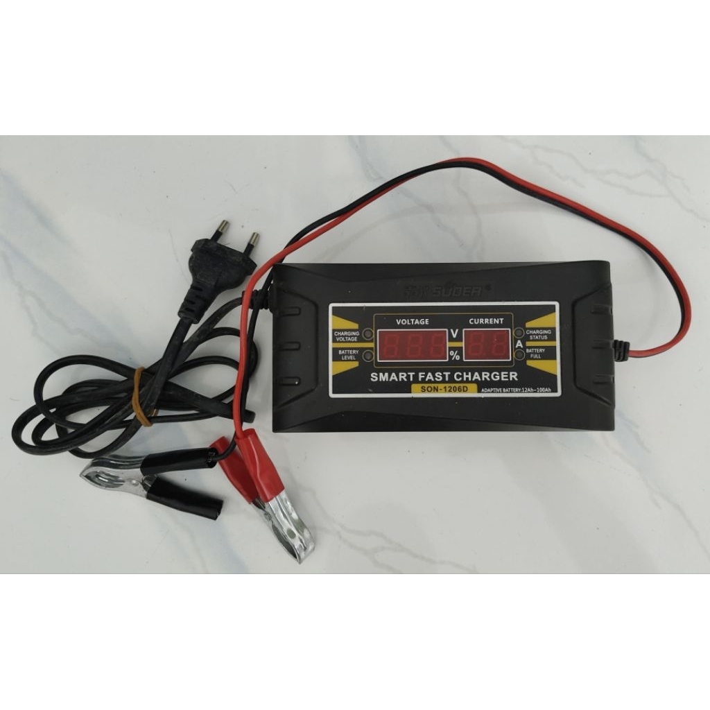 Charger Aki SUOER SON-1206D Accu Charger(Preloved)