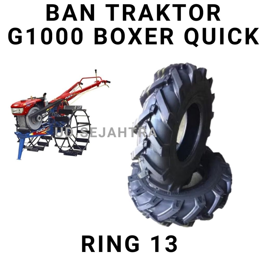 BAN LUAR TRAKTOR TANGAN YANMAR HAND TRAKTOR BAN ZETOR QUICK RING 13