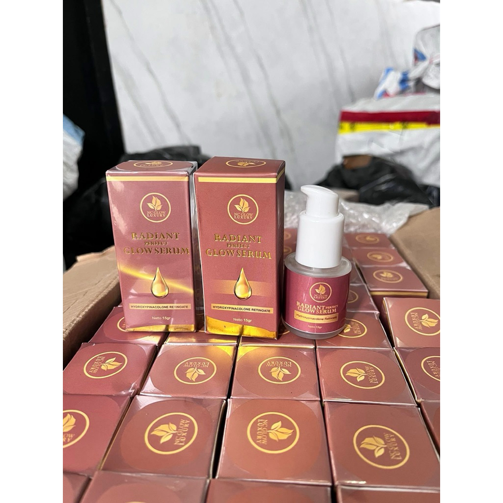 serum nc glow luxury readystok siap kirim , serum penghilang flek dan pencerah wajah nc glow
