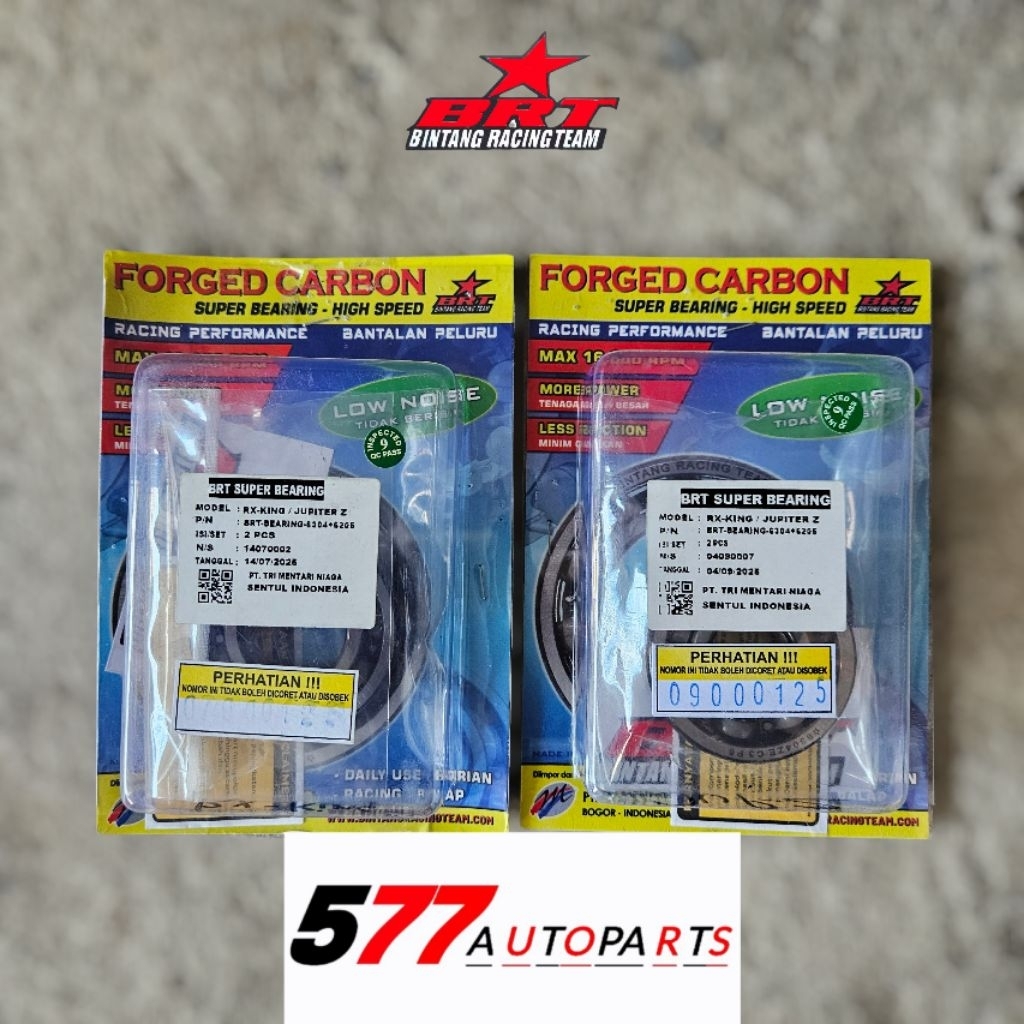 BEARING KRUK AS KIRI 6304 KANAN 6205 BRT RX KING/JUPITER Z